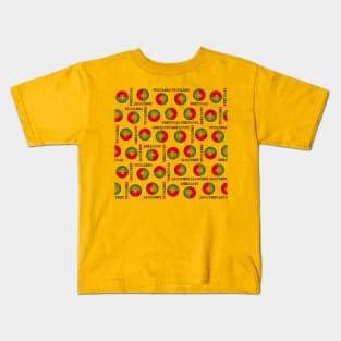 Portugal flag pattern Kids T-Shirt